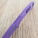 ESEE Candiru Fixed Knife 2" Purple Powder Coated 1095HC Steel Drop Point Blade One Piece Skeletonized Construction CANPURP