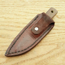 Condor Compact Kephart Fixed Knife 2.5" 1095HC Steel Blade Brown Walnut Handle