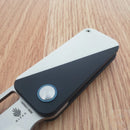 Kizer Cutlery Walnut Folding Knife 1.88" Bohler N690 Steel Blade G10 Handle