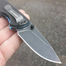 Case XX Harley Tec X Linerlock Folding Knife 2.5" Stainless Blade Black G10 Handle