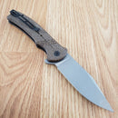 Civivi Cogent Folding Knife 3.5" 14C28N Sandvik Steel Blade Brown Micarta Handle