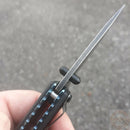 Case XX Harley Tec X Linerlock Folding Knife 2.5" Stainless Blade Black G10 Handle