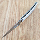 Frost Cutlery Silver Hawk Folding Knife 2.25" Stainless Blade 2Cr13 Steel Handle