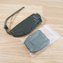 ESEE Model 4 Fixed Knife 4.5" Black 440C Steel Full Tang Blade Micarta Handle