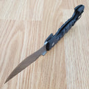 Cold Steel Spartan Folding Pocket Knife 4.5" AUS-10A Steel Blade Griv-EX Handle
