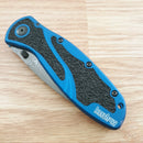 Kershaw Blur Linerlock Folding Knife 3.5" Damascus Steel Blade Aluminum Handle