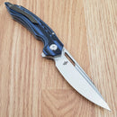 Bestech Knives Ornetta Folding Knife 3.63" N690 Steel Blade Carbon Fiber / G10 Handle