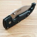 Cold Steel XL Voyager Folding Knife 5.5" AUS-10A Steel Blade Black Griv-Ex Handle