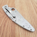 Spyderco Police Model Folding Knife 4.15" VG10 Steel Blade 2Cr13 Stainless Handle