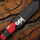 Cold Steel Click-N-Cut Hunter Folding Knife 2½" 420J2 Steel Blade Red ABS Handle