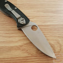 Spyderco Tenacious Linerlock Folding Knife 3.38" 8Cr13MoV Steel Blade FRN Handle