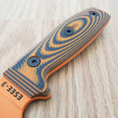 ESEE Model 3 3D Fixed Knife 3.88" 1095HC Steel Full Blade G10 Handle 3PMOR006