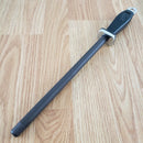 Fallkniven Sharpener 10.75" Ceramic Rod Construction Black Polyamide Handle C10