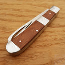 Cattleman's Cutlery Stockyard Pocket Knife 3Cr13 Steel Blades Rosewood Handle