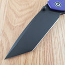 Civivi Brazen Linerlock Folding Knife 3.5" D2 Tool Steel Blade Purple G10 Handle