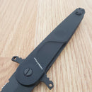 Extrema Ratio BD2 Folding Knife 3.75" Serrated Double N690 Steel Blade Aluminum Handle
