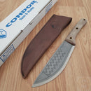 Condor Primitive Sequoia Fixed Knife 8.5" 1075HC Steel Full Blade Micarta Handle