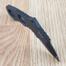 TOPS Devils Elbow Skeleton Fixed Knife 1095HC Steel One Piece Construction
