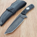 Case XX Harley Davidson Fixed Knife 4.25" Stainless Steel Blade Black ABS Handle