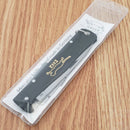 OTTER-Messer Mercator Folding Knife 3.5" Carbon Steel Blade Metal Alloy Handle