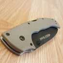Cold Steel 4-Max Scout Lockback Folding Knife 4" AUS-10A Steel Blade Dark Earth Griv-Ex Handle