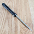 Bestech Knives Kendo Folding Knife 3.75" D2 Tool Steel Blade Black G10 Handle