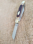 Schrade Old Timer Senior Stockman Pocket Knife Stainless Blades Delrin Handle