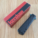 Kershaw Barstow Assisted Folding Knife 3" 8Cr13MoV Steel Blade Black GRN Handle