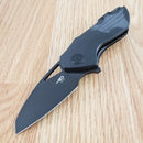 Bestech Knives Riverstone Linerlock Folding Knife 2.5" 154CM Steel Blade Black G10 Handle