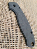 Flytanium Para3 Raindrop CF Scales For Spyderco Classic Raindrop Carbon Fiber