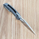 Bestech Knives Nuke Frame Folding Knife 2.63" Bohler M390 Steel Blade Dark Gray Titanium/G10 Handle