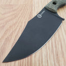 Civivi Midwatch Fixed Knife 3.38" Bohler N690 Steel Blade Green Micarta Handle