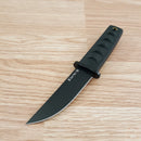 Cold Steel Kyoto II Fixed Knife 3.38" 8Cr13MoV Steel Blade Black Kray-Ex Handle