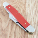 Case XX Chevrolet Stockman Pocket Knife Stainless Steel Blades Synthetic Handle 33705