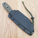 ESEE Model 4 Fixed Knife 4.5" Desert Tan Powder Coated 1095HC Steel Blade Black And Coyote Brown 3D Machined G10 Handle 4PDT005