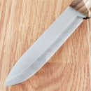 BPS Knives Compact Camping Fixed Knife 3.63" 5Cr14MoV Steel Blade Walnut Handle