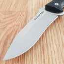 Cold Steel Razor Tek Fixed Knife 5" 4116 Steel Recurve Blade Black GFN Handle