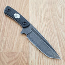 Case XX Harley Davidson Fixed Knife 4.25" Stainless Steel Blade Black ABS Handle