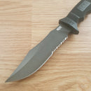 SOG Seal Pup Fixed Knife 4.75" AUS-8 Stainless Blade Black Reinforced Zytel Handle