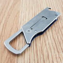 Kershaw PUB Mini Knife 1.75" 8Cr13MoV Steel Blade Blue Aluminum/Stainless Handle