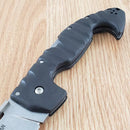 Cold Steel Spartan Folding Pocket Knife 4.5" AUS-10A Steel Blade Griv-EX Handle