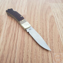 Schrade Old Timer Folding Knife Stainless Steel Blade Sawcut Delrin Handle 3OT