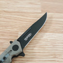 Cold Steel Medium Luzon Folding Knife 4" 8Cr13MoV Steel Blade Earth GFN Handle