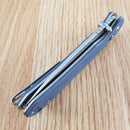 CJRB Pyrite Folding Knife 3.13" AR-RPM9 Steel Blade Blue-Gray G10 Handle