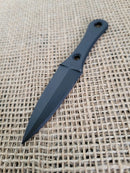 Fred Perrin Lapel Fixed Dagger 2.13" Double Edge G10 One-Piece Construction