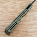 Cold Steel Medium Luzon Folding Knife 4"  8Cr13MoV Stainless Blade OD Green GFN Handle