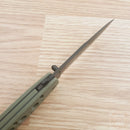 Cold Steel Ti-Lite Liner Folding Knife 4" AUS-8A Steel Blade Green ZY-EX Handle