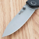 Case XX Harley TecX Framelock Folding Knife 2.88" 440 Steel Blade G10 Handle 52196