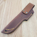 Casstrom No 10 Forest Fixed Knife 4" Sleipner Steel Blade Curly Birch Handle