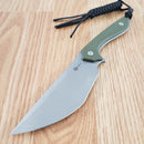 Civivi Concept 22 Fixed Knife 4.88" Full Tang D2 Tool Steel Blade OD Green G10 Handle